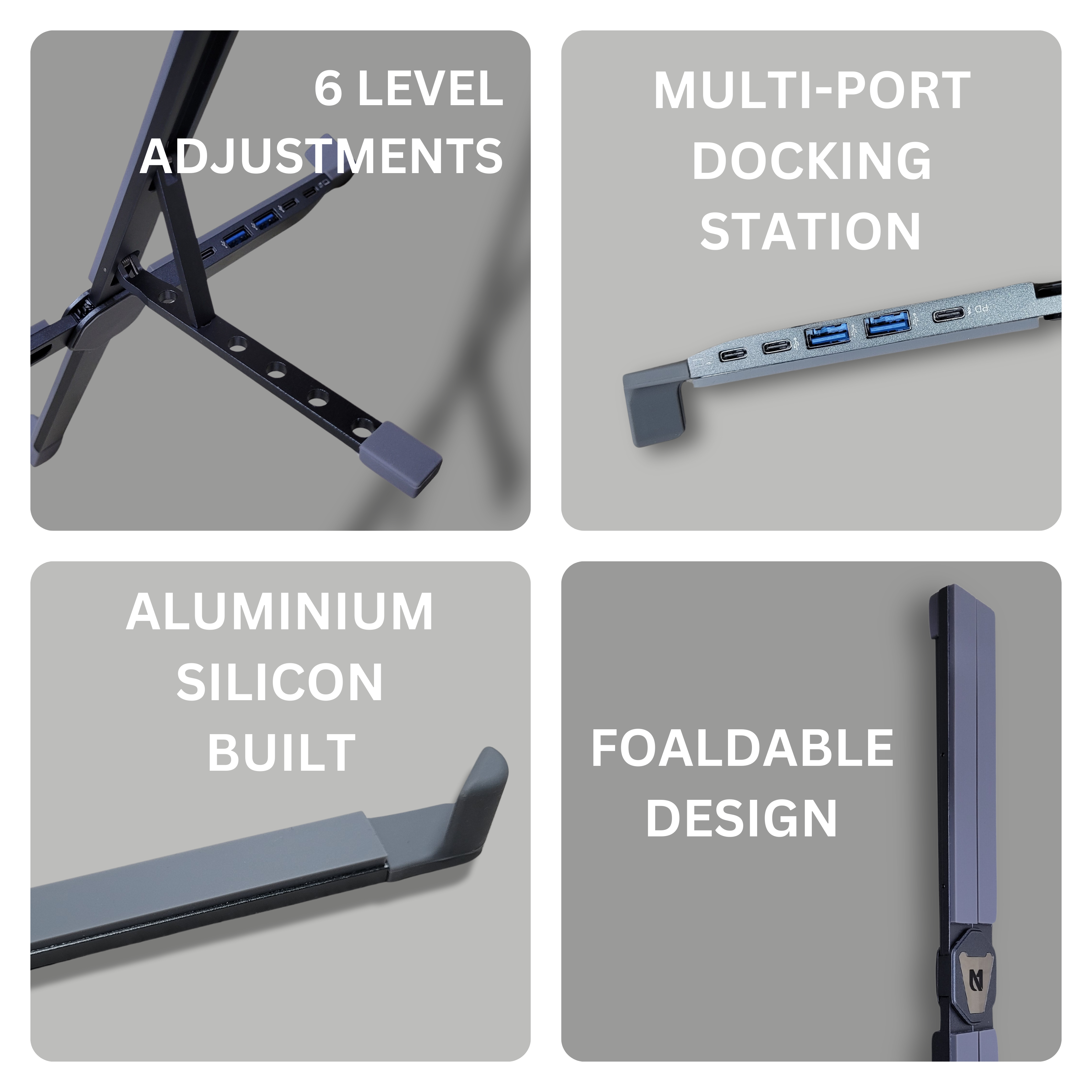 Dockin Stand - Graphite