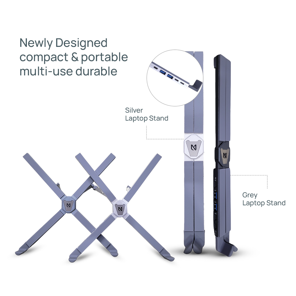 Dockin Stand - Tech Silver